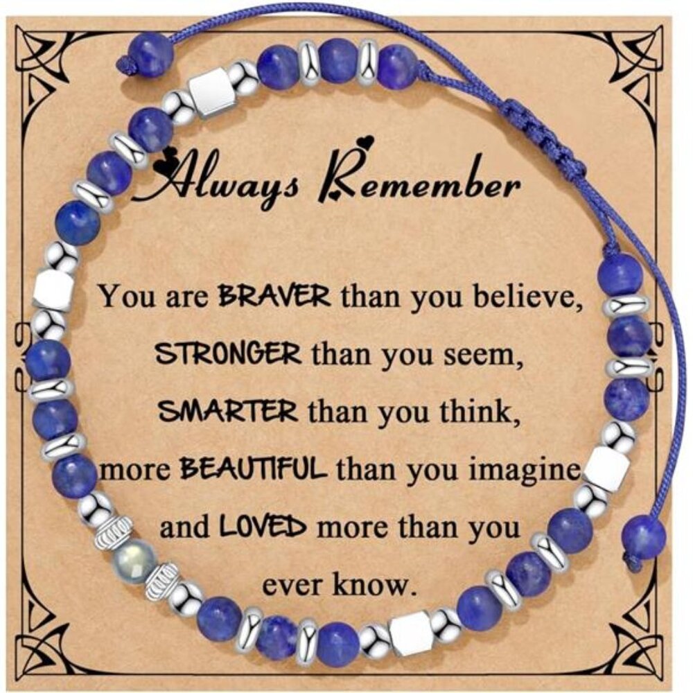 Gifts for Teen Trendy Stuff Natural Stone Bracelets Teen Birthday Gifts Cute